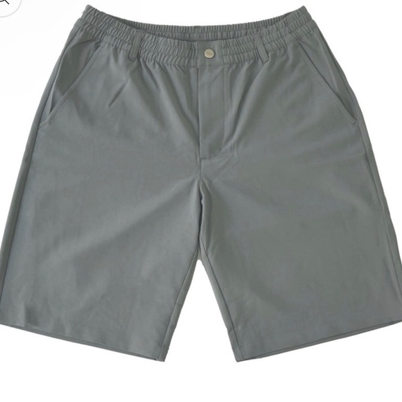 Waddaplaya Gray 9” Golf Shorts 30 New w/o tags - Picture 3 of 11